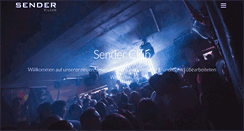 Desktop Screenshot of clubsender.com